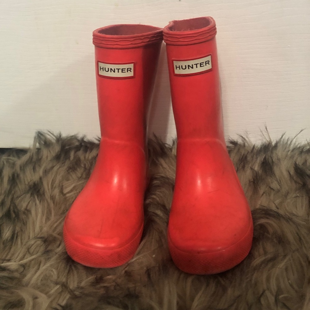 Hunter Kids First Classic Gloss Rain Boots